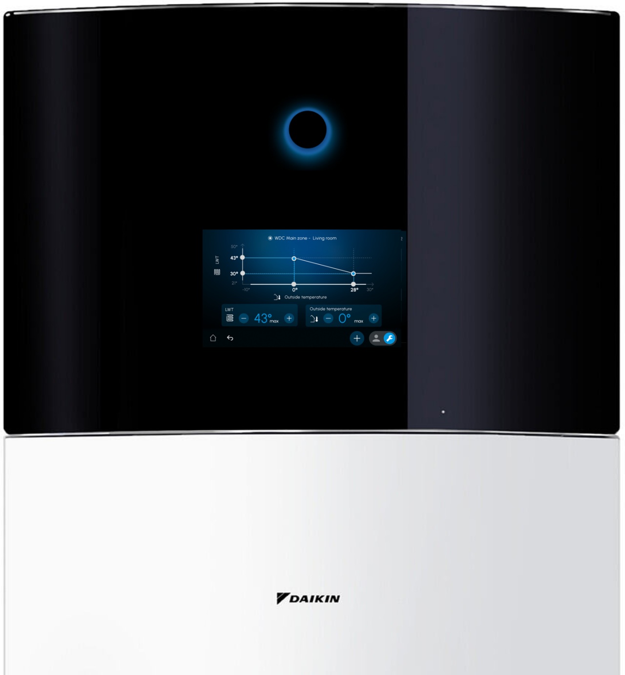 Daikin Altherma MMI dodirni ekran u boji, veličine 5 inča